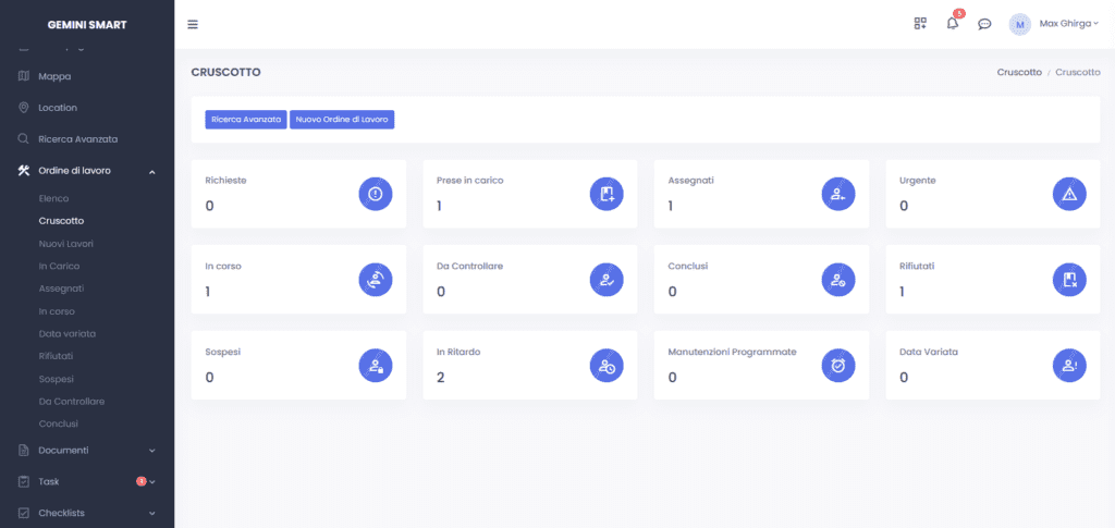 Work Order Management – Gemini